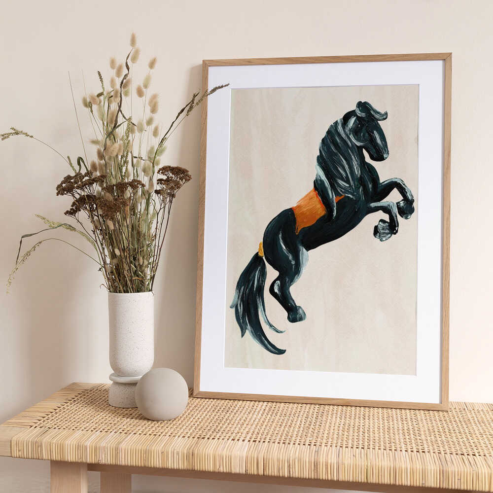 The Horse - Art Print by DePaulo