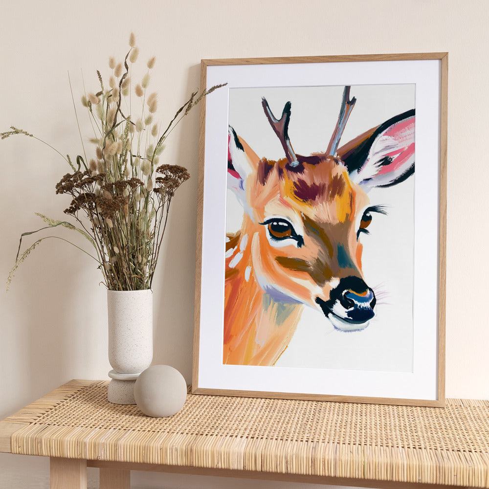 Reh - Art Print by Ohkimiko