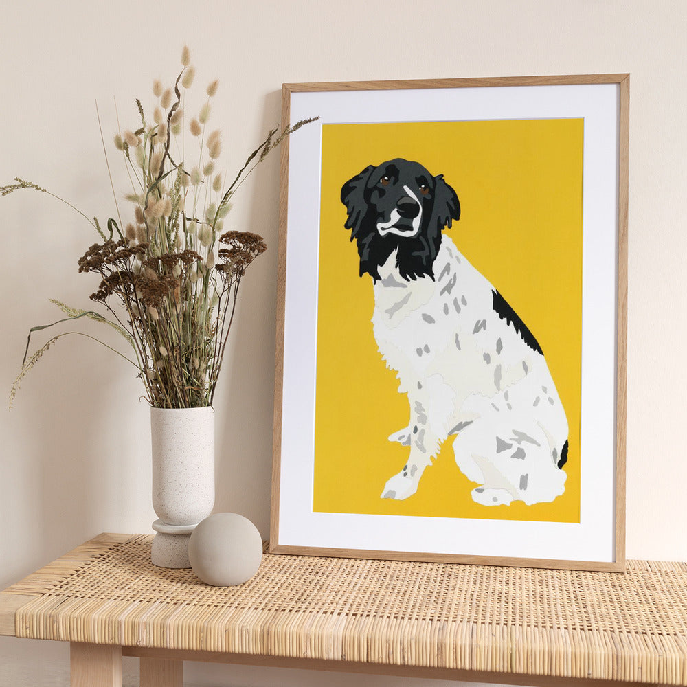 Australian Shepard - Art Print by Rankin Willard