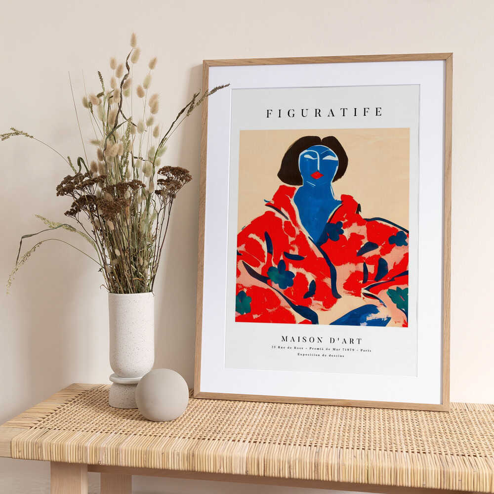 Poster Portrait Series 01 - Art Print by The Printable Studio