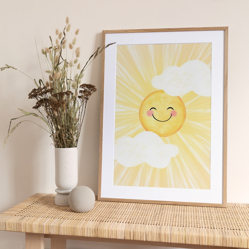Bright Sunny Day - Art Print by EMELIEmaria