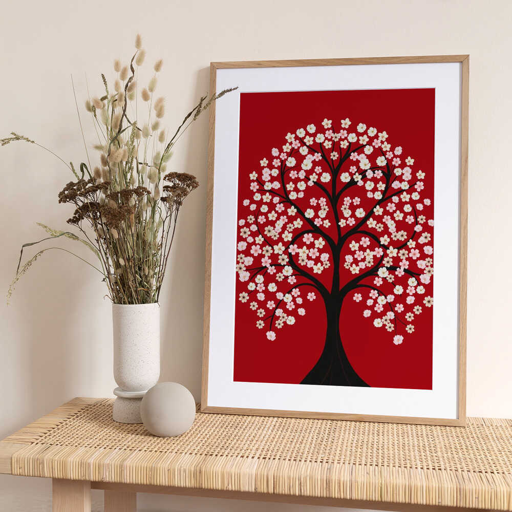Blossom Symphony - Art Print by Little Dean