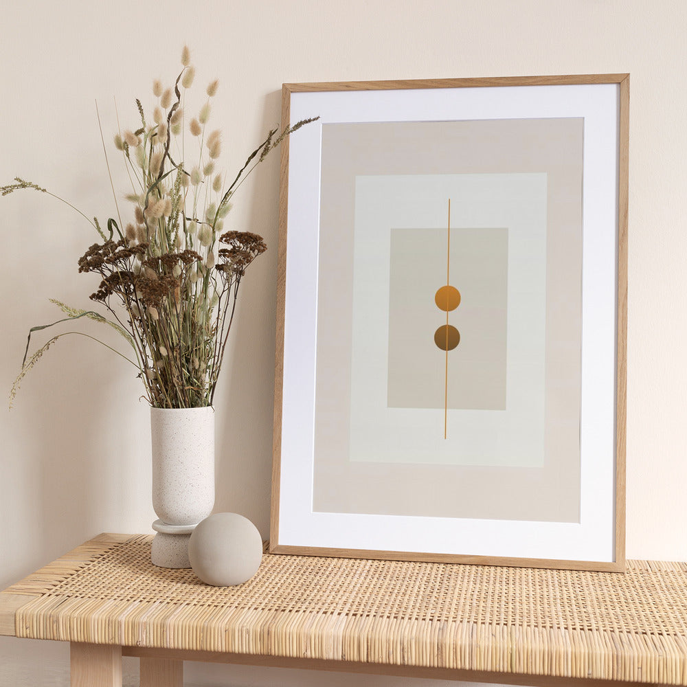 Dual Balance Harmony - Art Print by THE MIUUS STUDIO