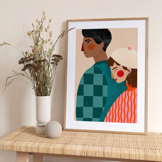Be My Valentine - Art Print by Bea Müller