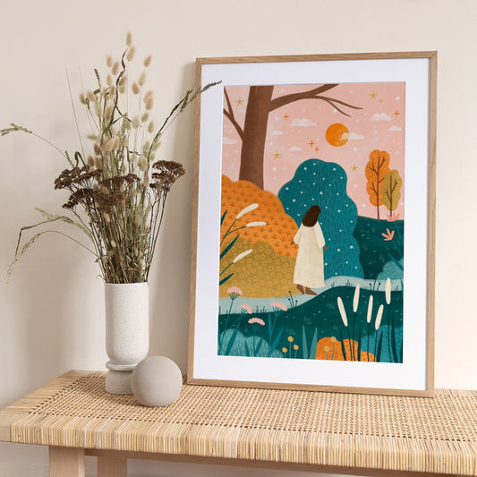 Wander in Wonder - Art Print by Bea Müller