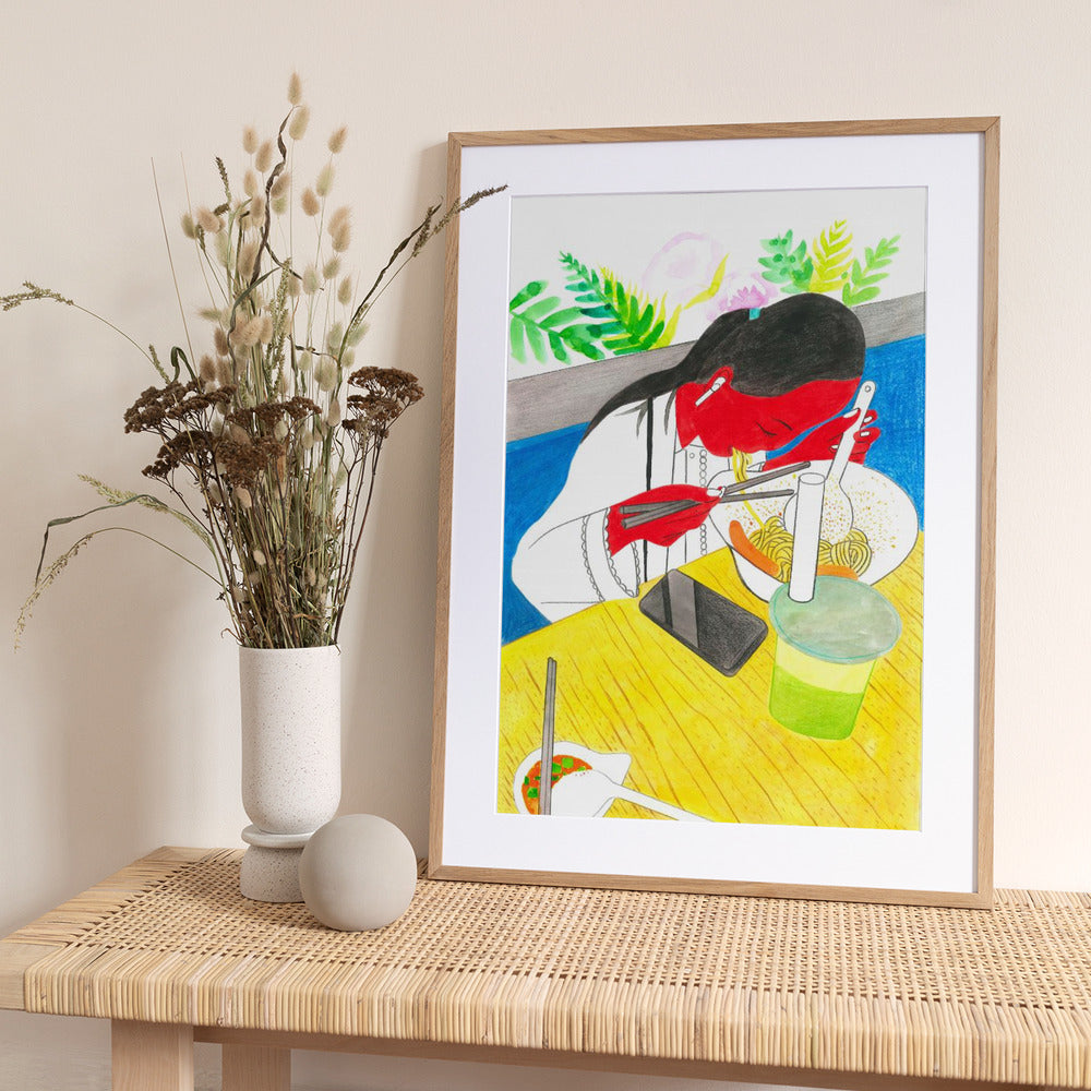 Malatang   Series 5 - Art Print by Zhigang Zhang