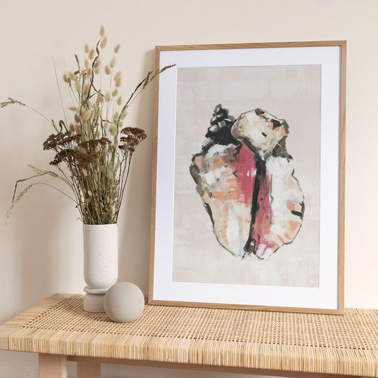 Shell Collector Art Print No 1 - Art Print by cartissi