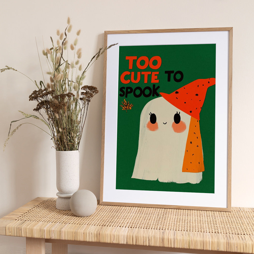 Charming Ghost Whimsy - Art Print by Treechild