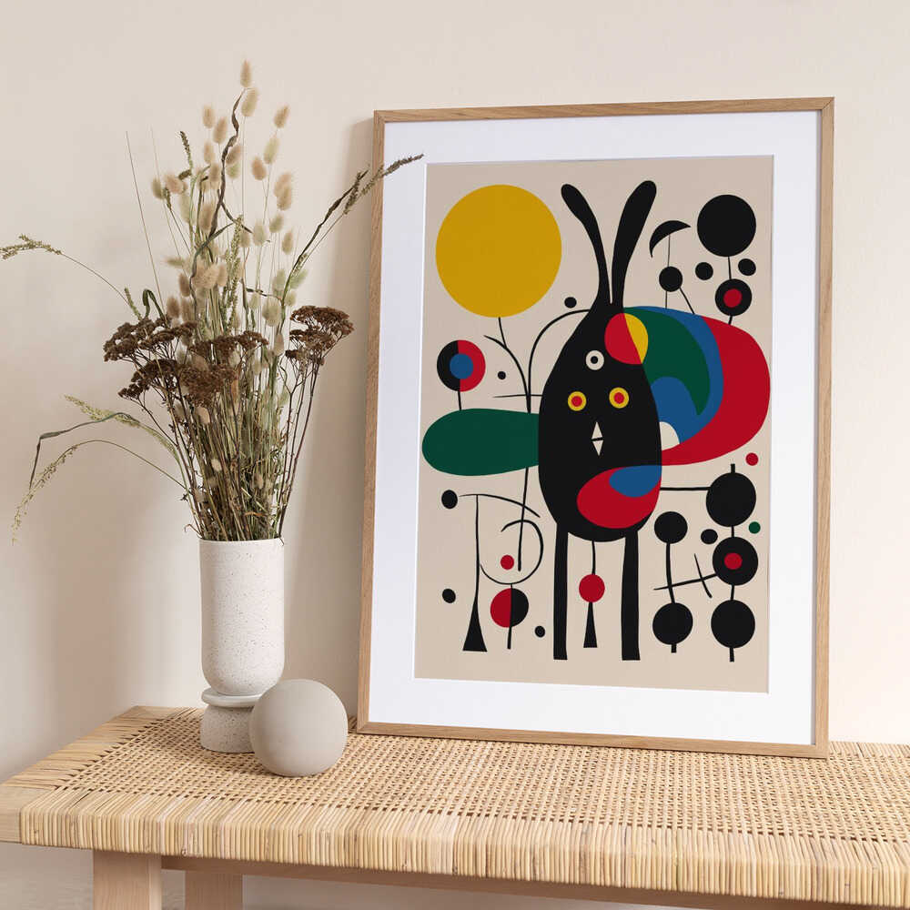 Surreal bunny - Art Print by Little Dean