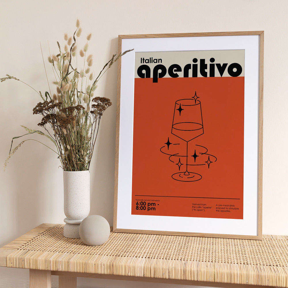 Italian Aperitivo - Art Print by Paulina Budka
