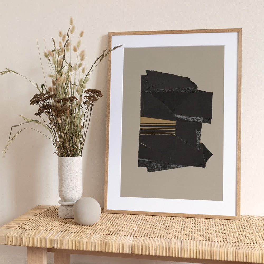 Fragmented Layers - Art Print by THE MIUUS STUDIO