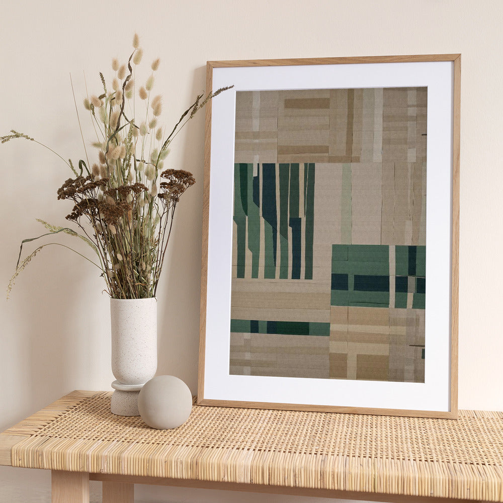 Geometric Rhythms - Art Print by THE MIUUS STUDIO