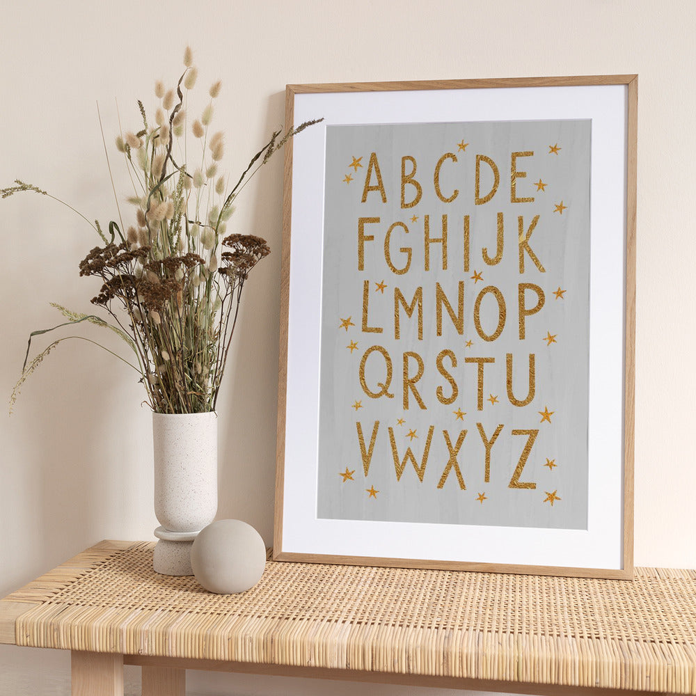 Magical ABC - Art Print by EMELIEmaria