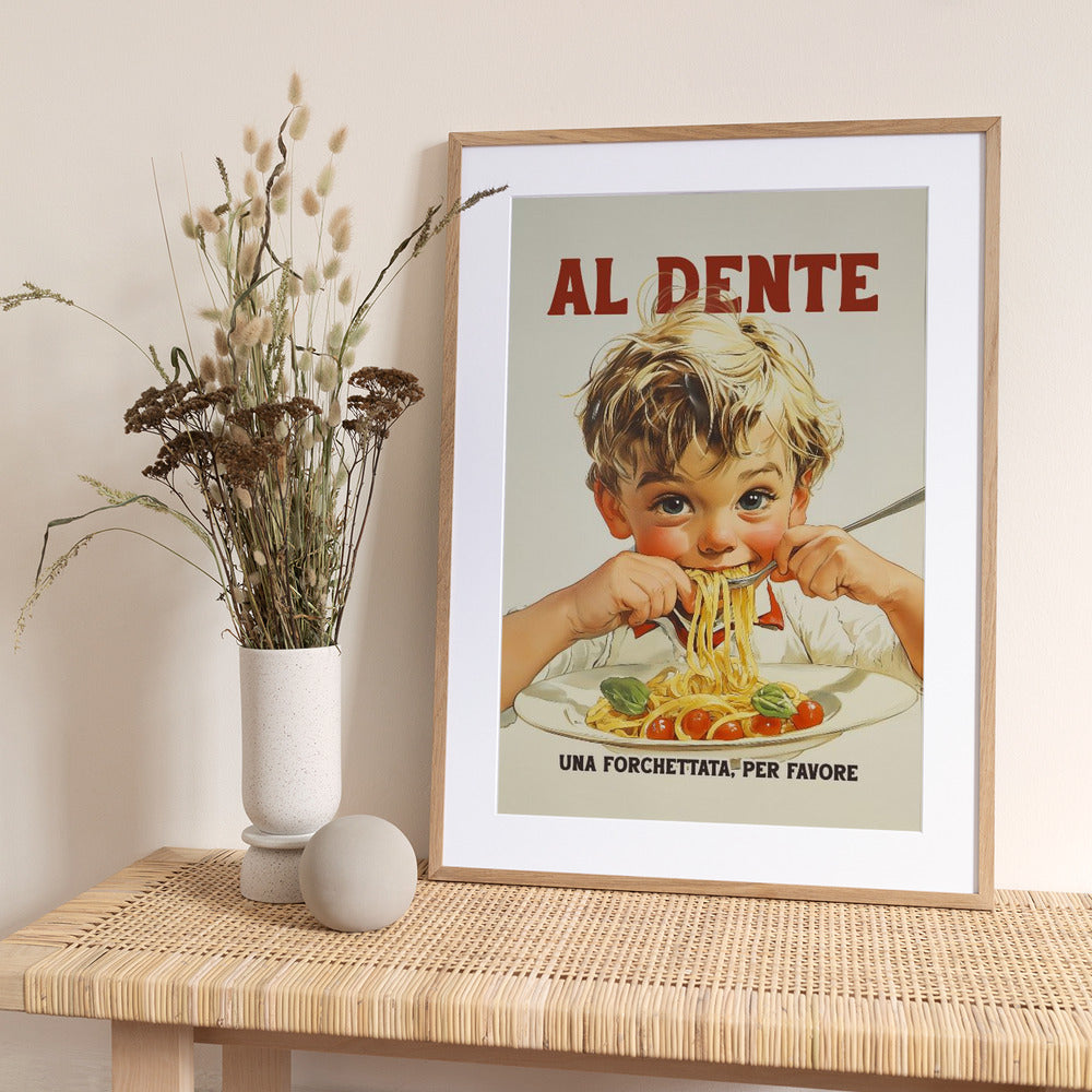 Al Dente - Art Print by Andreas Magnusson