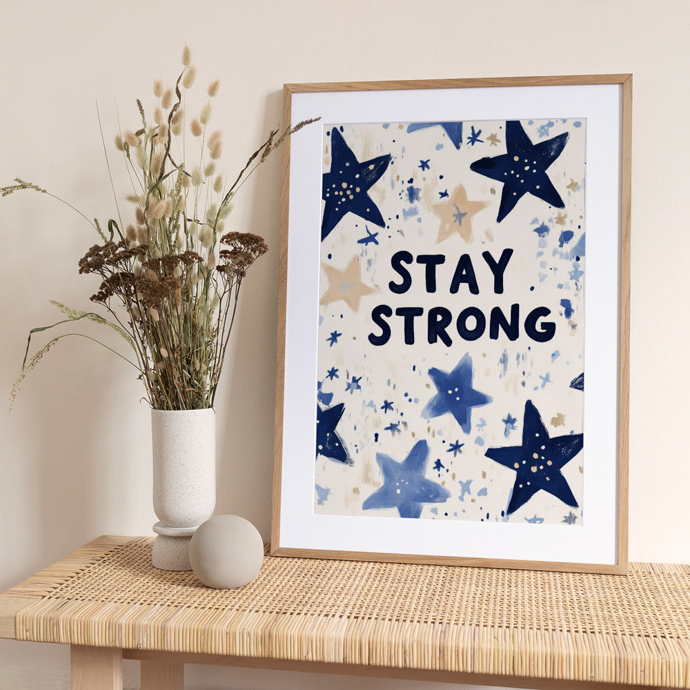 Starry Resolve - Art Print by Treechild