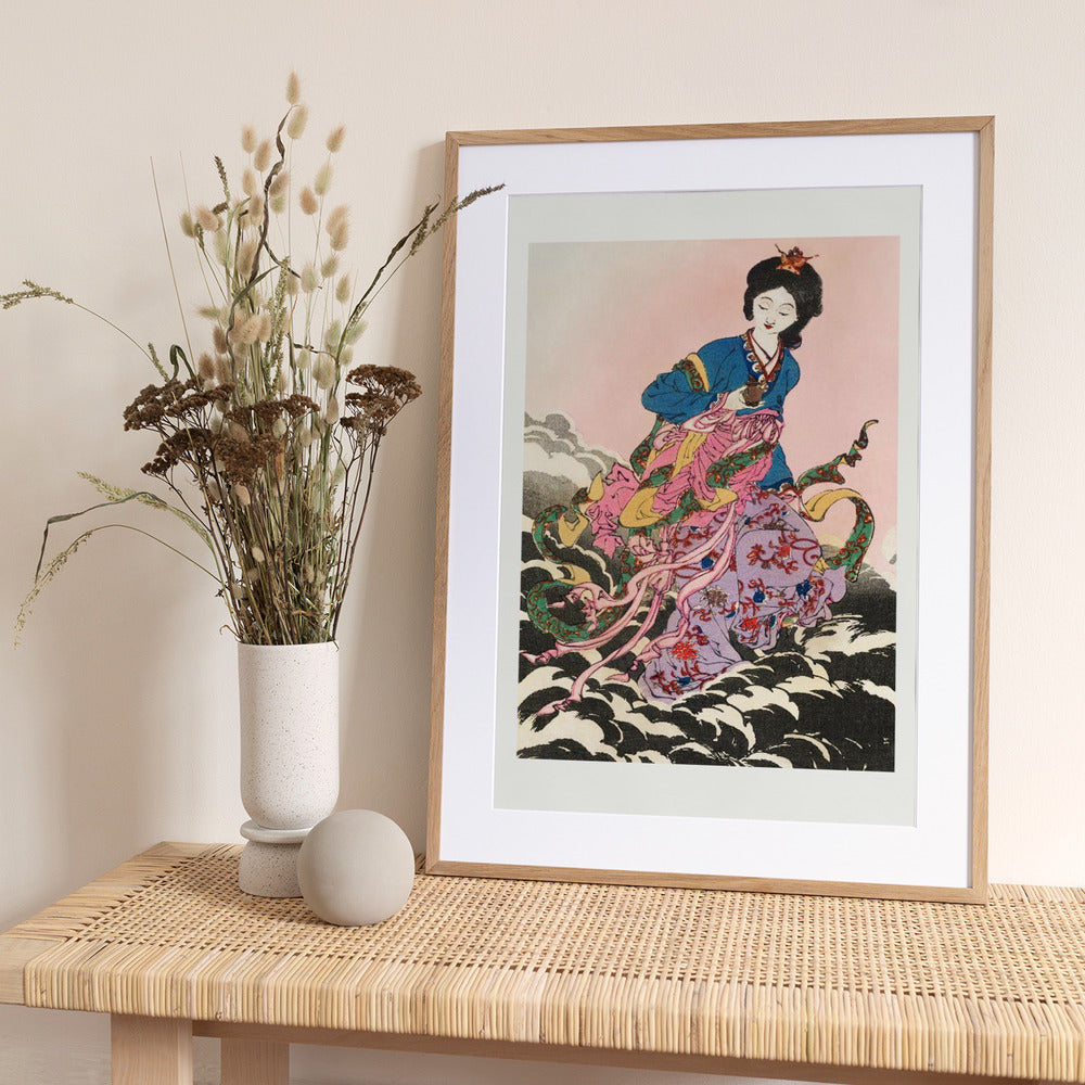 Japanese Woman (1839 1892) - Art Print by Taiso Yoshitoshi