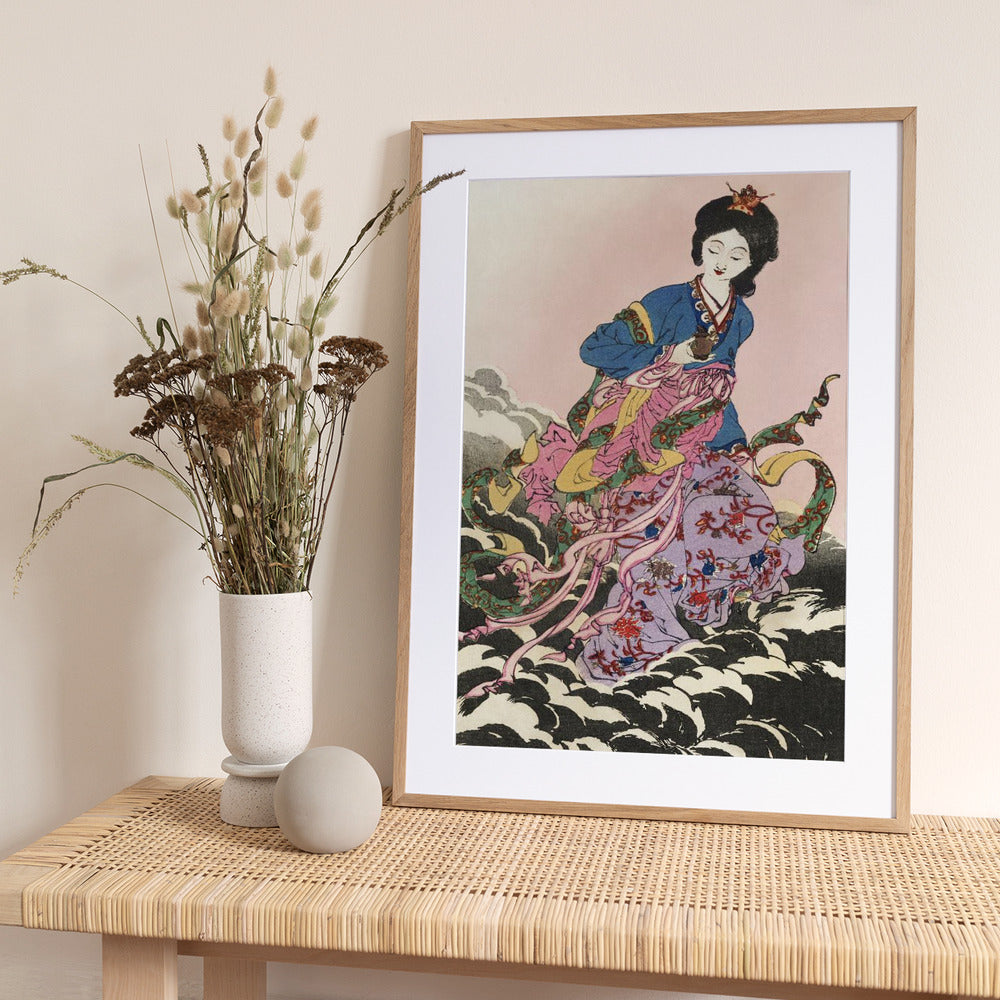 Japanese Woman (1839 1892) - Art Print by Taiso Yoshitoshi