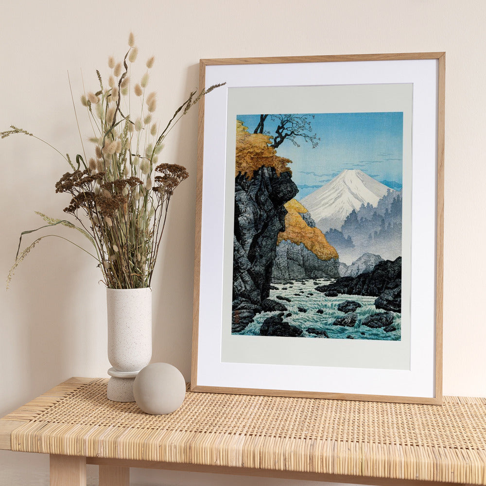 At a Hot Springs Inn (1952) - Art Print by Goyo Hashiguchi