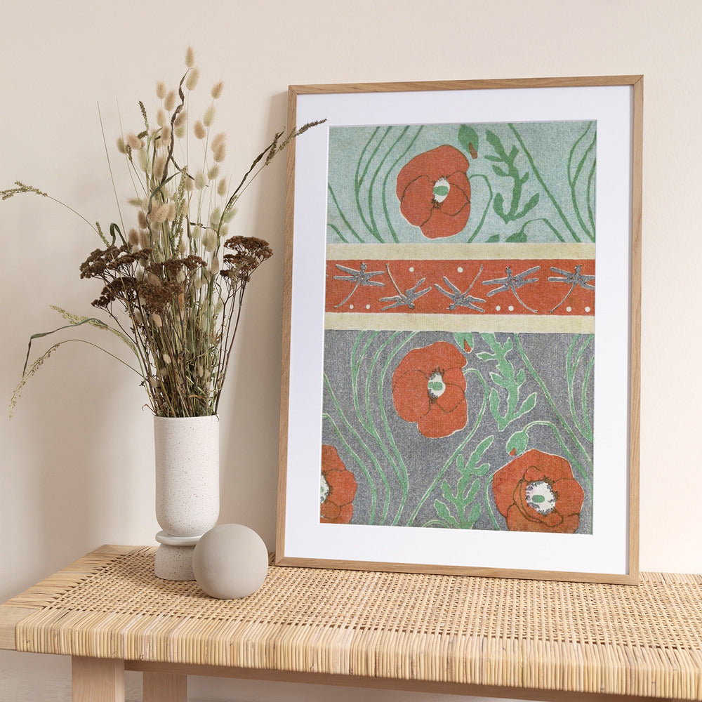 Poppies (1908) - Art Print by Goyo Hashiguchi