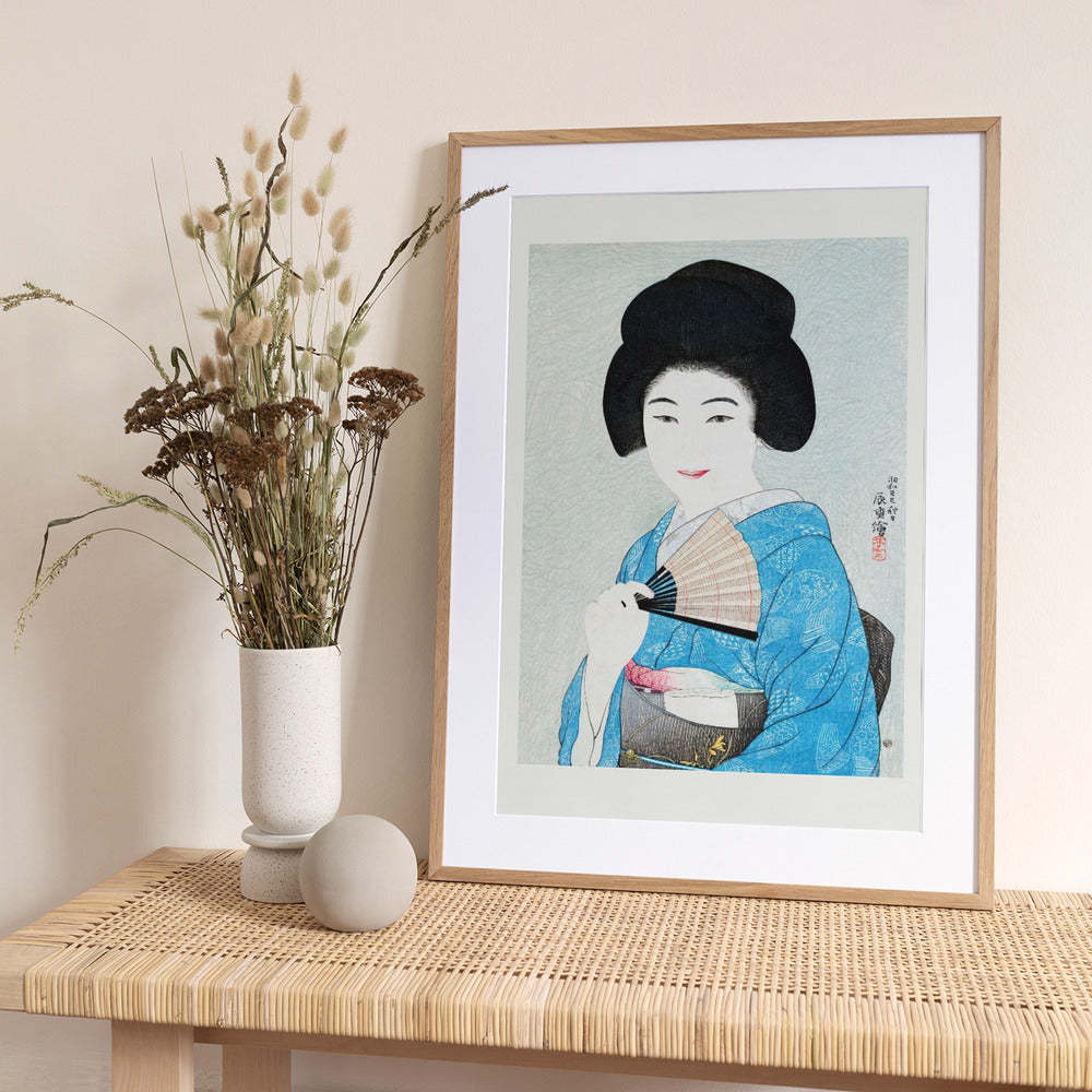 Japanese Woman (1929) - Art Print by Yamanaka Kodo