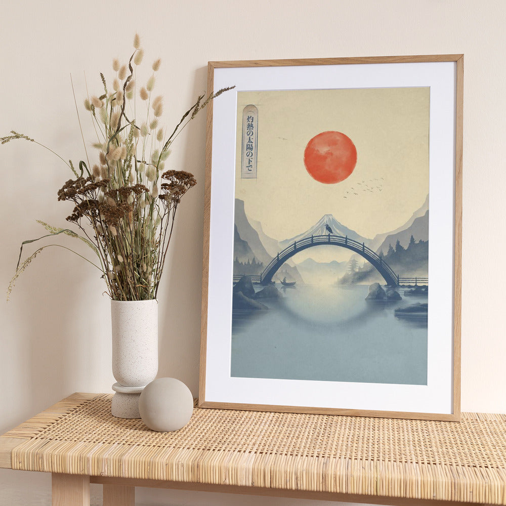 Beneath the Scorching Sun - Art Print by Fadil Roze