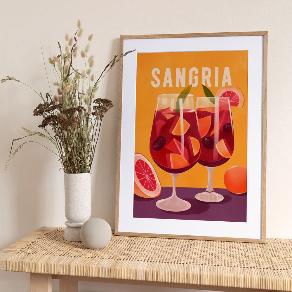 Sangria - Art Print by Andreas Magnusson