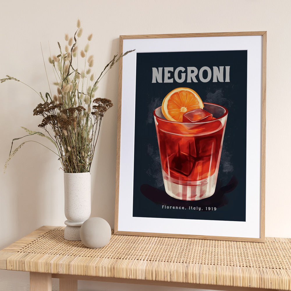 Negroni Florence 2 - Art Print by Andreas Magnusson