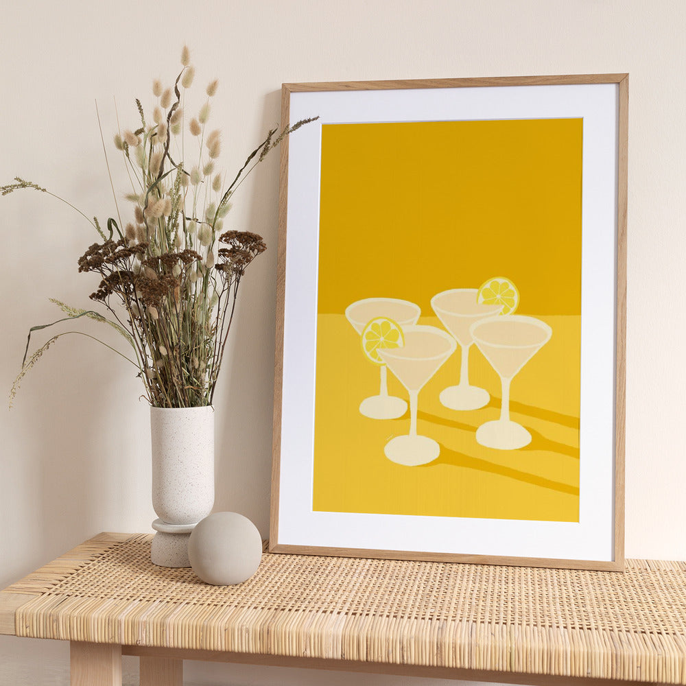 DRINKZ - Art Print by Wilma Wenåker
