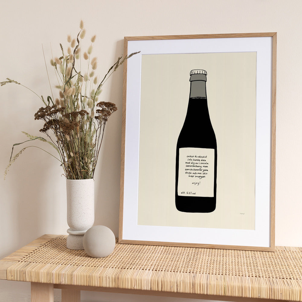 ENJOY - Art Print by Wilma Wenåker