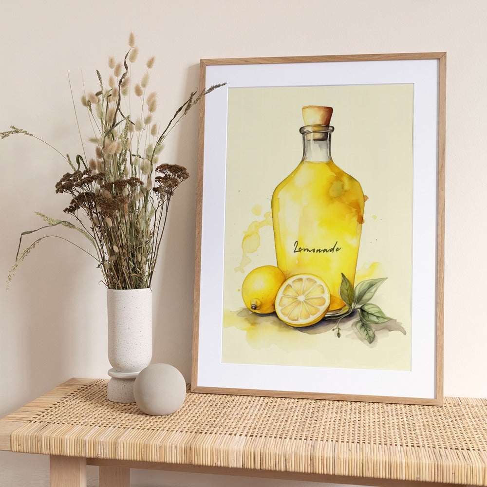 Lemonade - Art Print by Andreas Magnusson