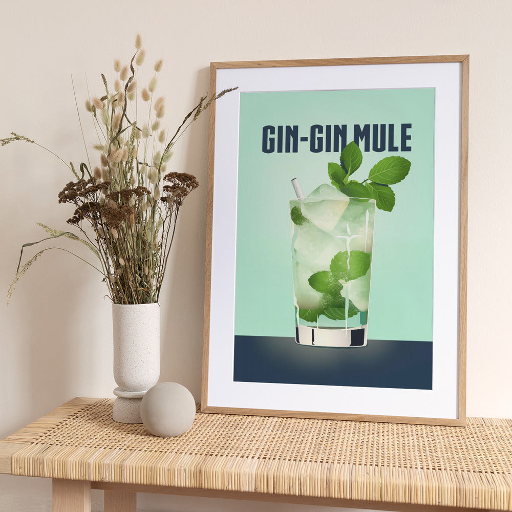 Gin Gin Mule - Art Print by Andreas Magnusson