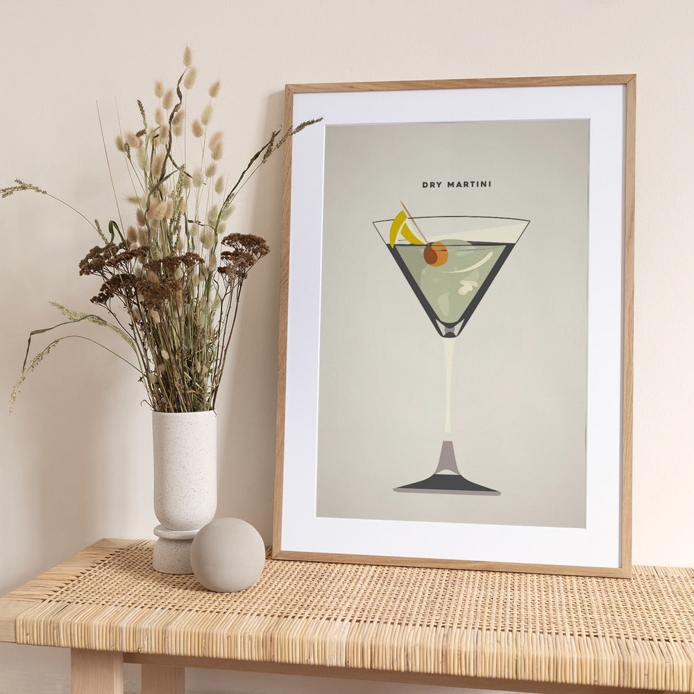 Dry Martini - Art Print by Andreas Magnusson