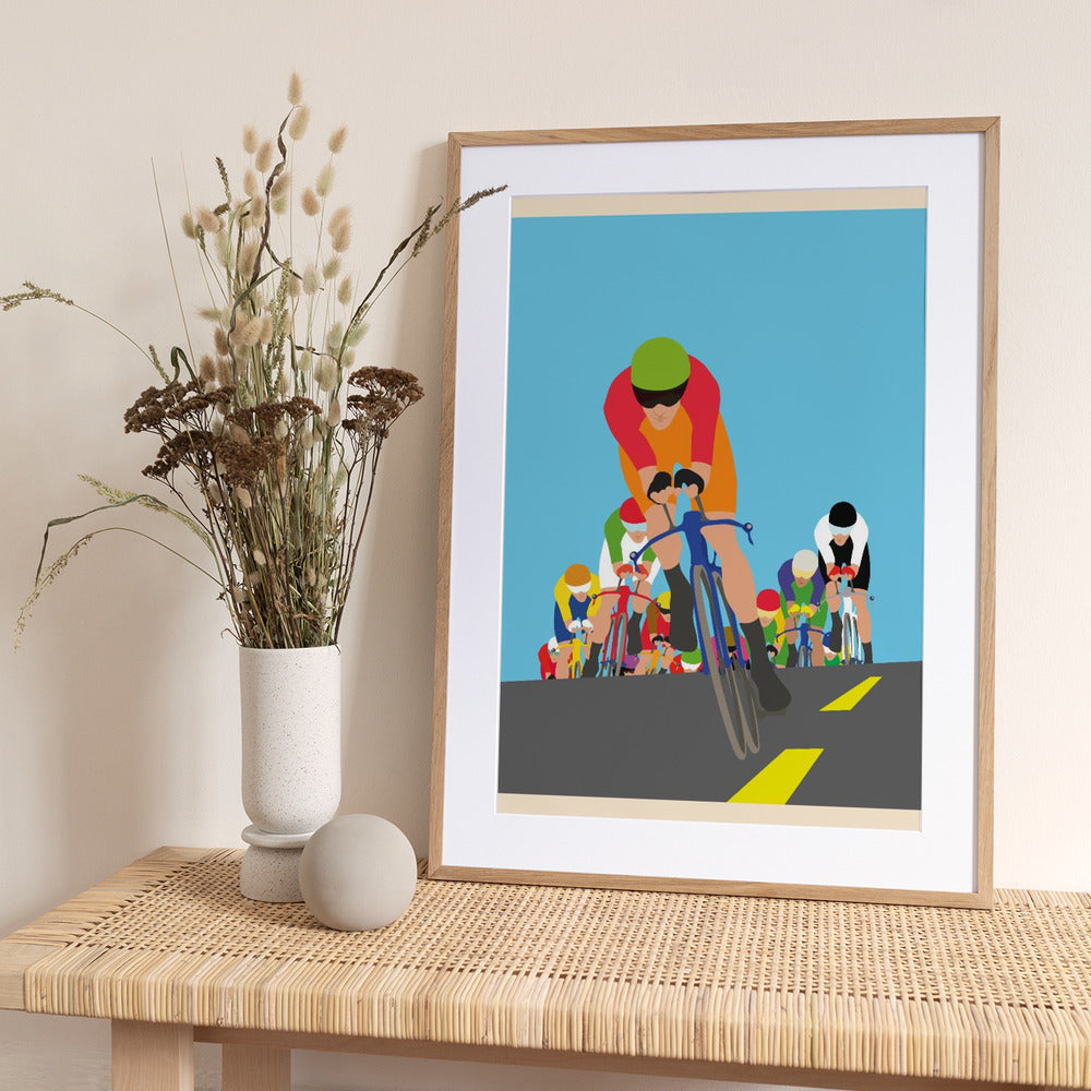 Chasing Pack Art Print - Art Print by WallChart Art Studio