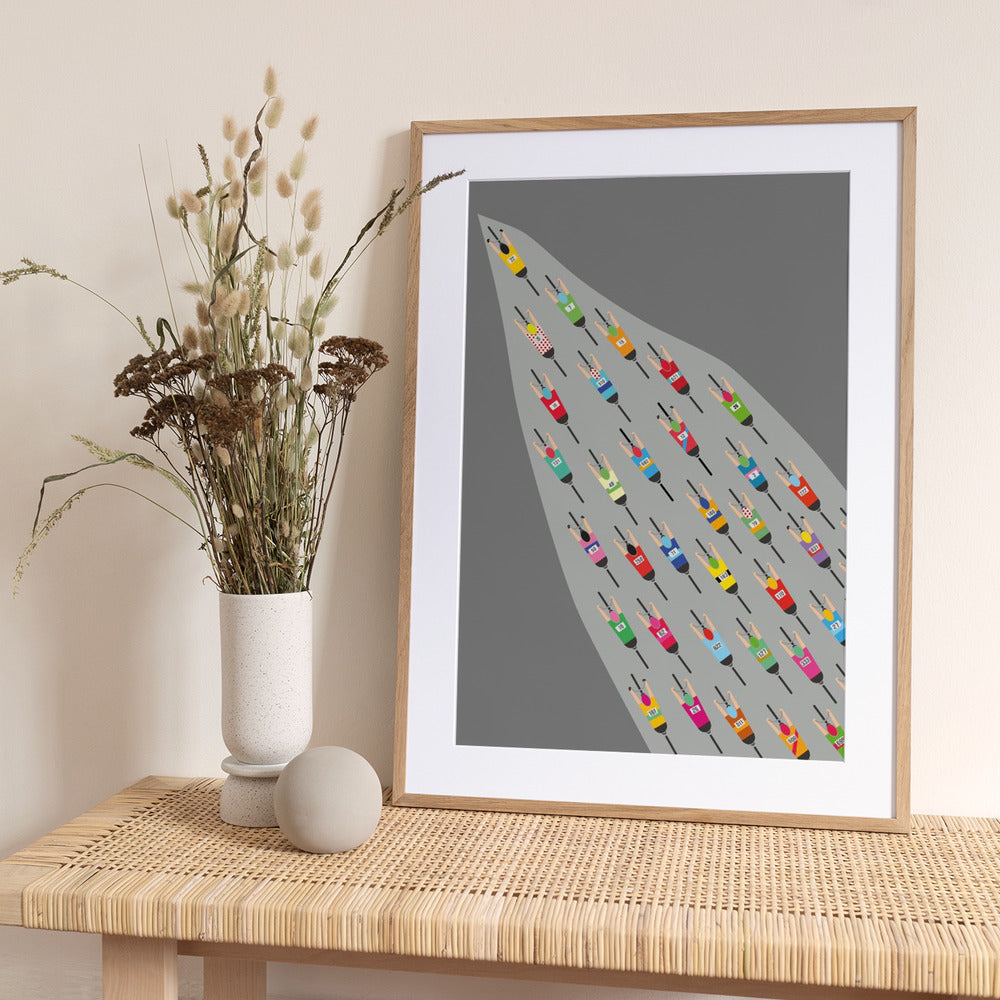 Roadies - Art Print by WallChart Art Studio