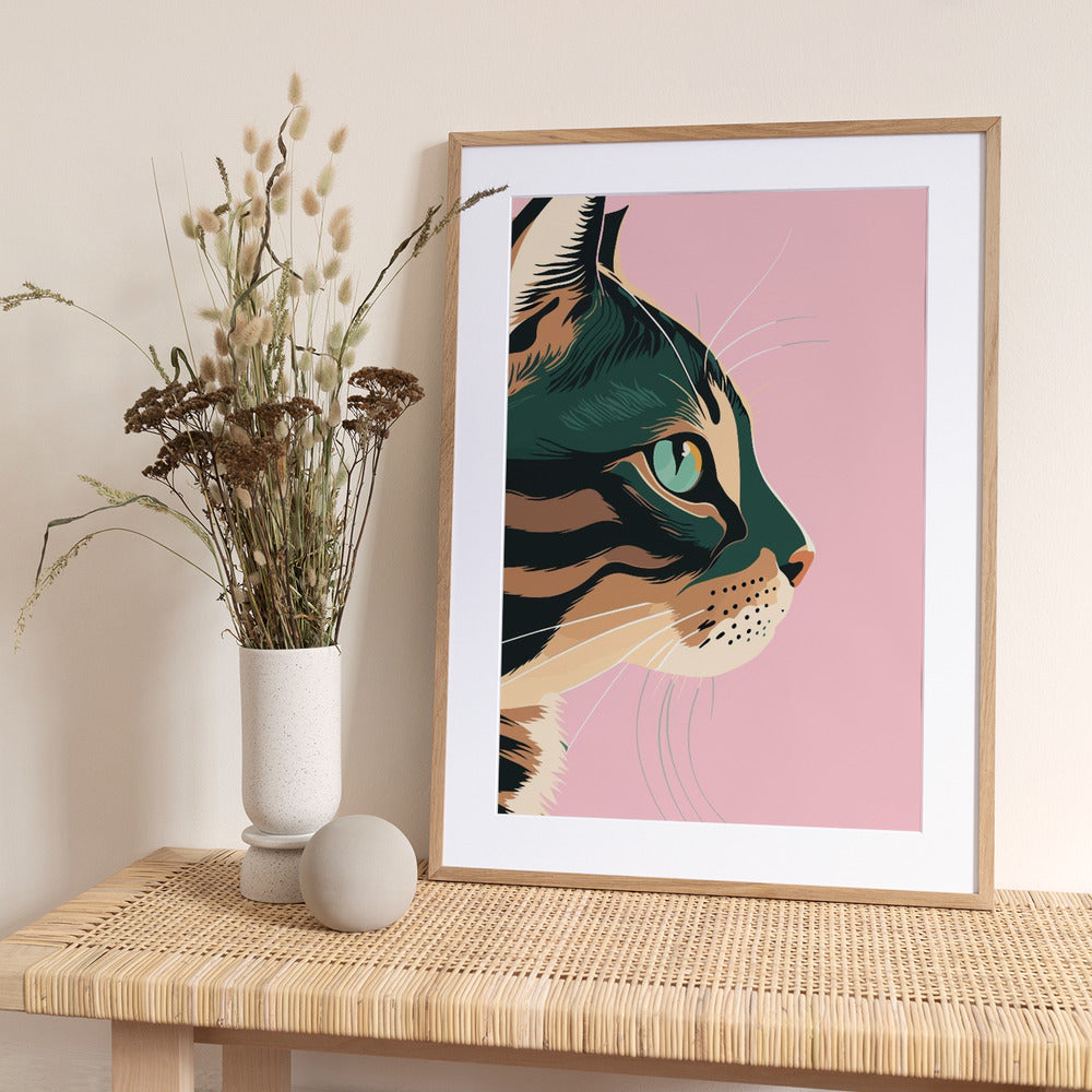 Cats Eye - Art Print by WallChart Art Studio