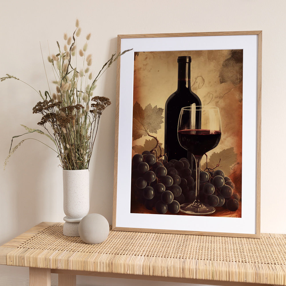 Red Red Wine No 2 - Art Print by Andreas Magnusson