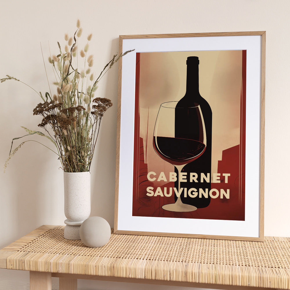 Red Red Wine No 3 - Art Print by Andreas Magnusson