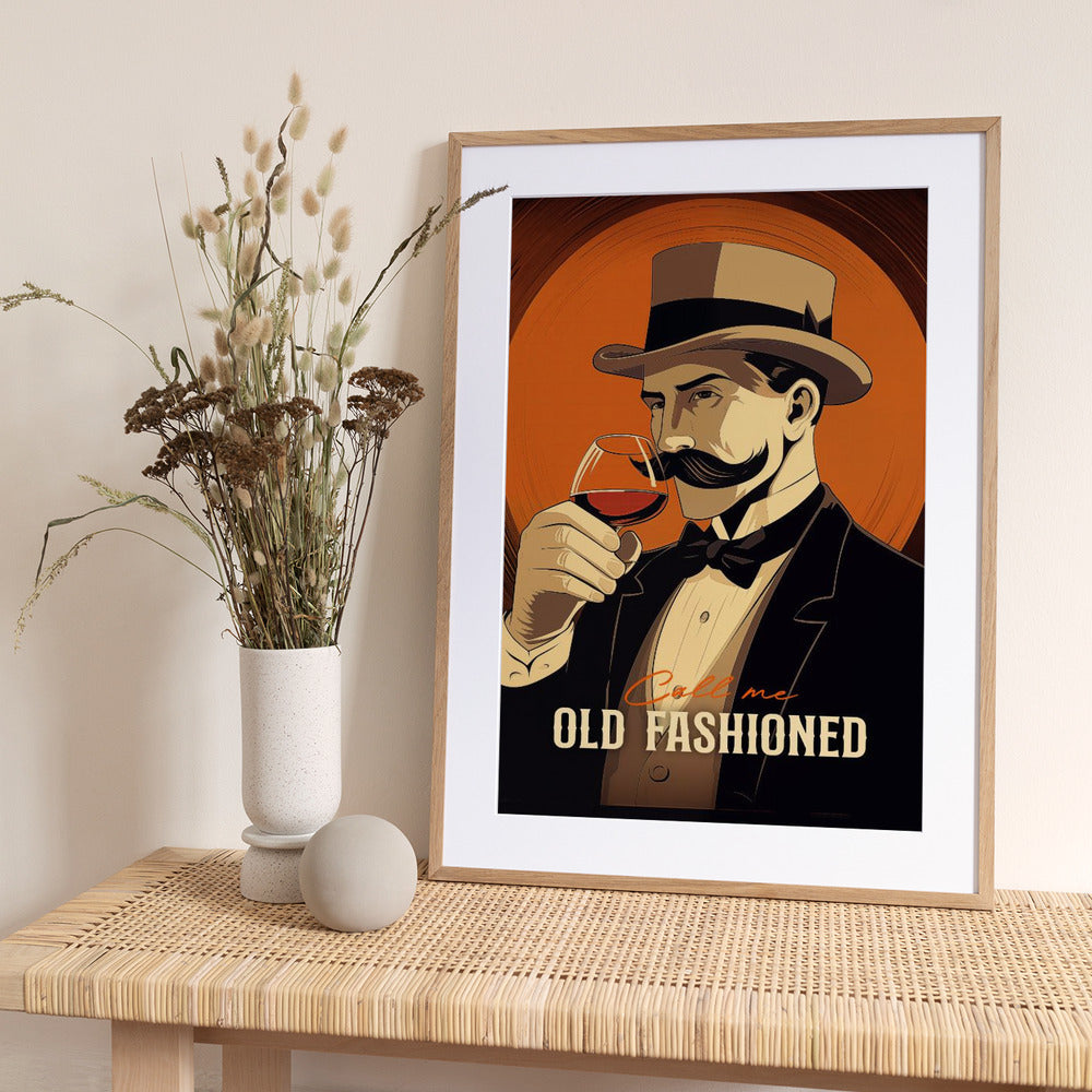 Call Me Old Fashioned - Art Print by Andreas Magnusson
