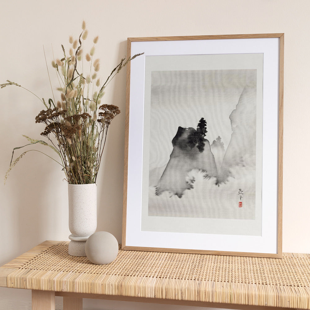Mountains - Art Print by Suzuki Kiitsu