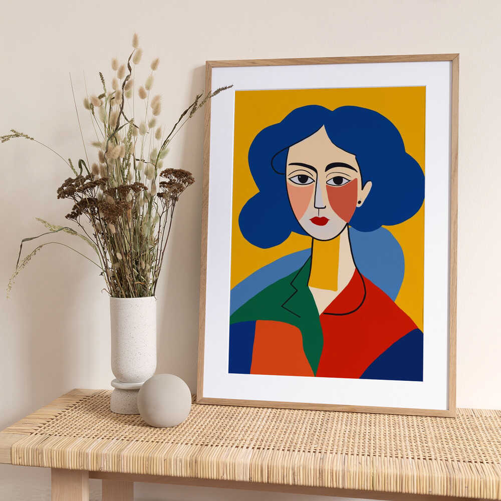 The normal girl - Art Print by Little Dean