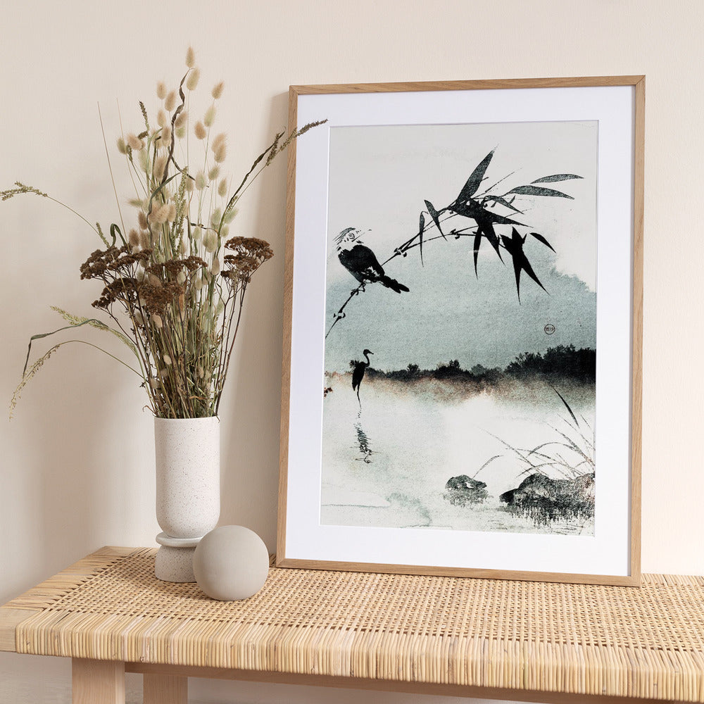 Misty Bamboo Morning - Art Print by Treechild