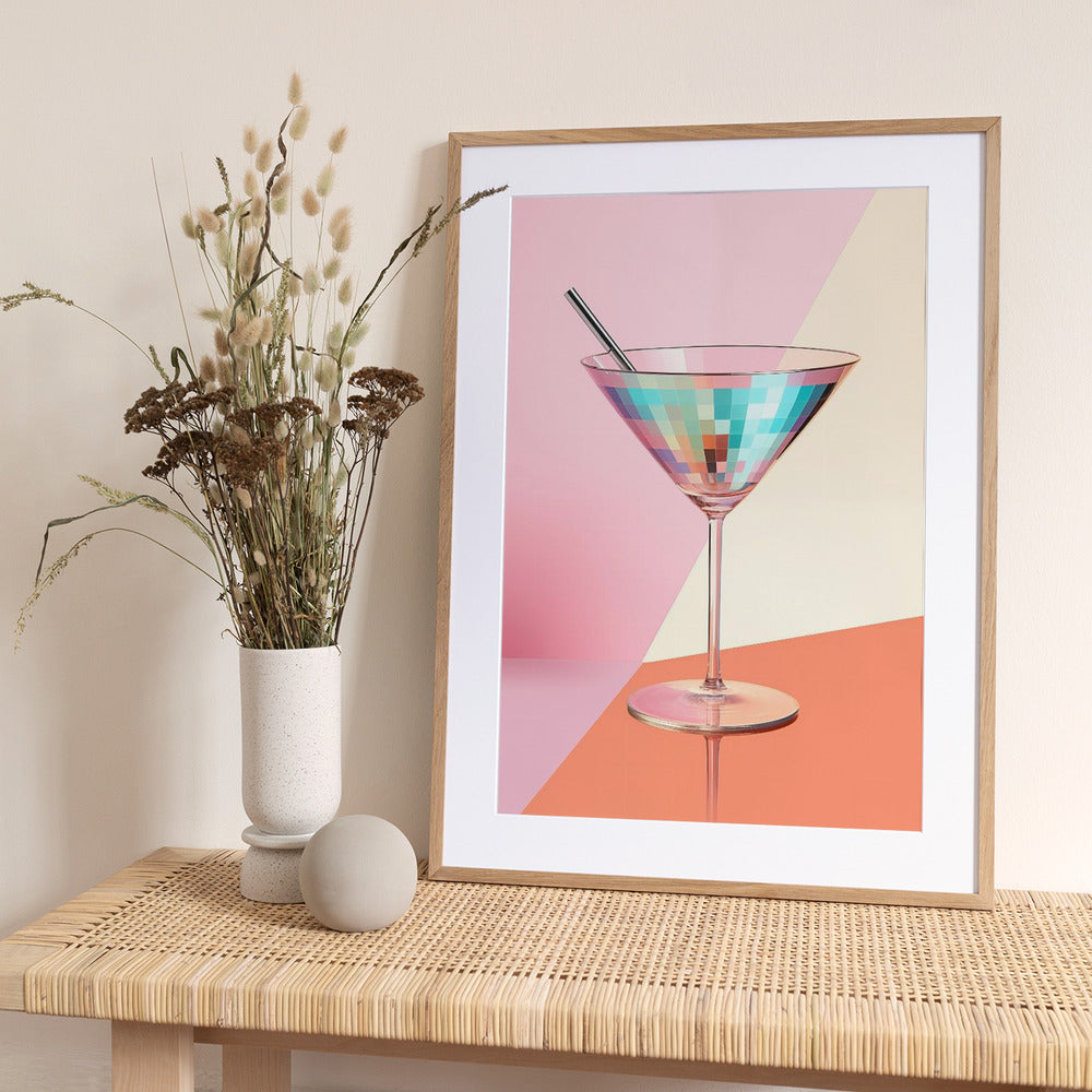 Sparkling Martini - Art Print by Andreas Magnusson