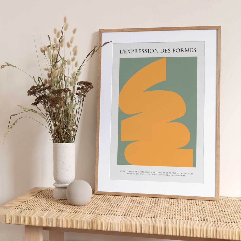 EVOCATION ABSTRAITE - Art Print by RS LAB STUDIO