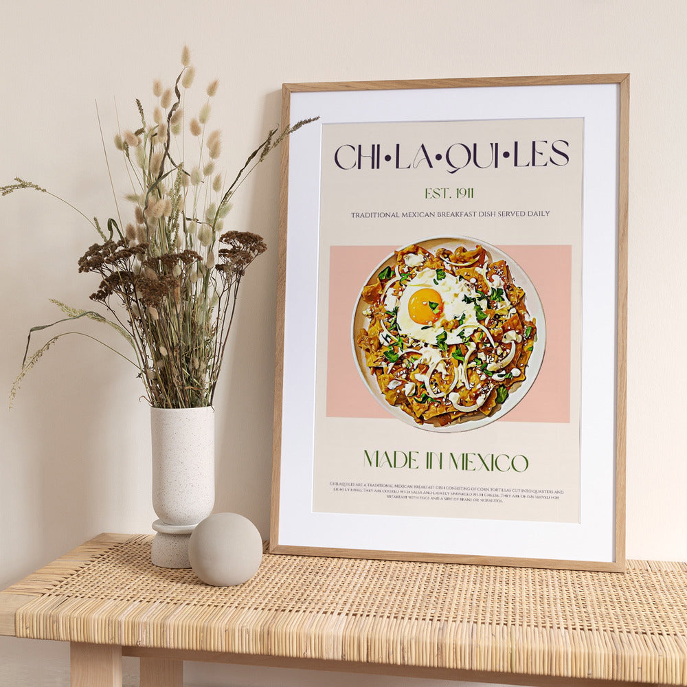 Chilaquiles Delight - Art Print by Nazma Khokhar