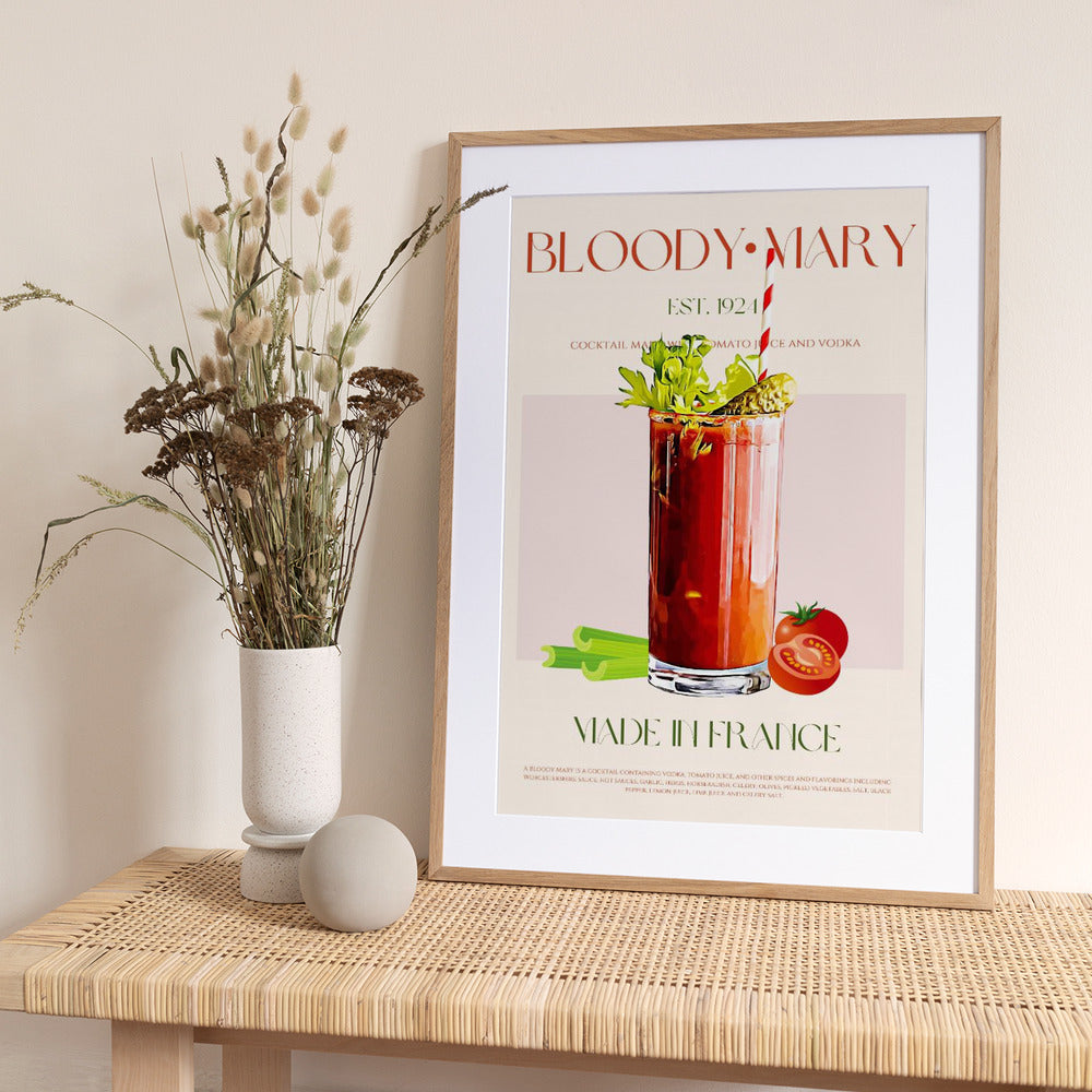 Classic Cocktail Delight - Art Print by Nazma Khokhar
