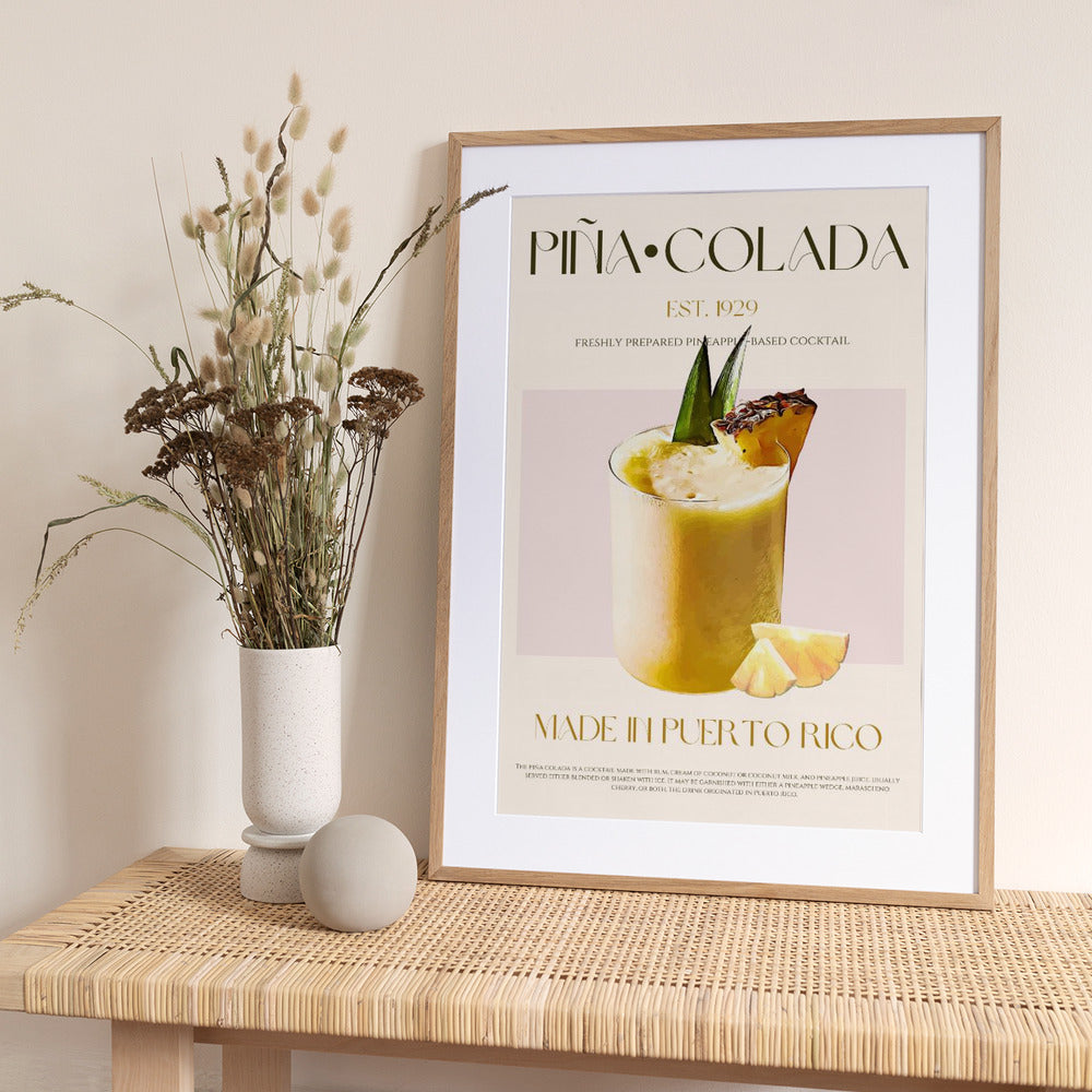 Tropical Delight - Art Print by Nazma Khokhar
