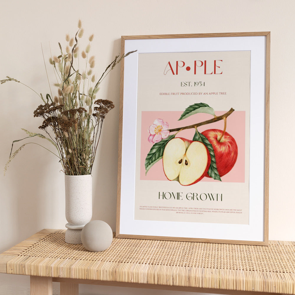 Harvested Apples - Art Print by Nazma Khokhar
