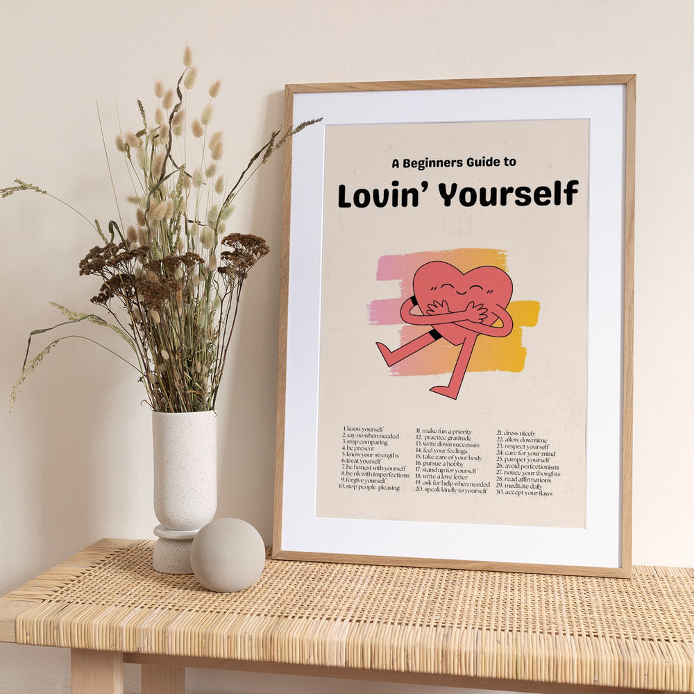 Embrace with Joy - Art Print by Nazma Khokhar