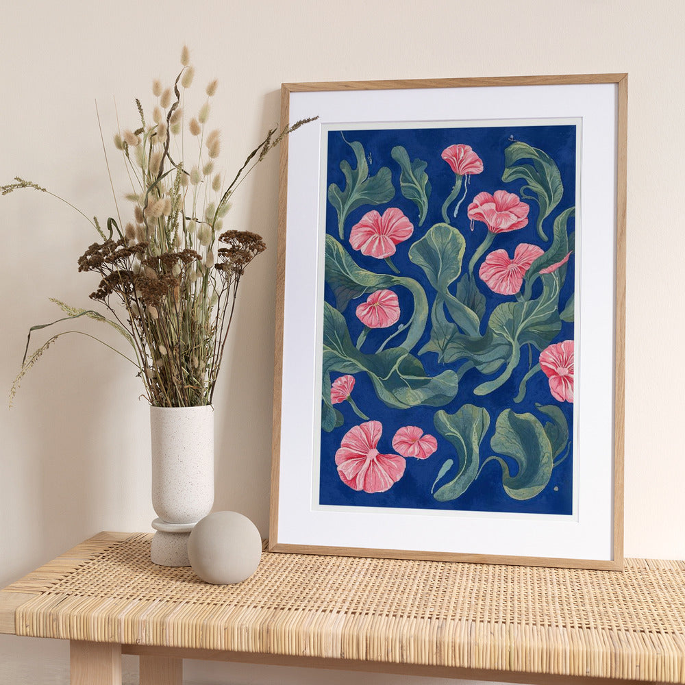 Petals and Swirls - Art Print by THE MIUUS STUDIO