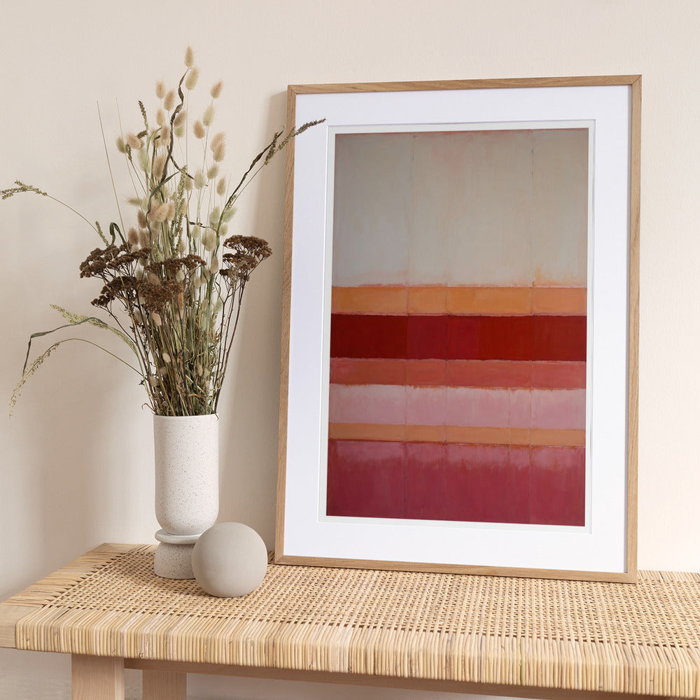 Warm Horizon - Art Print by THE MIUUS STUDIO